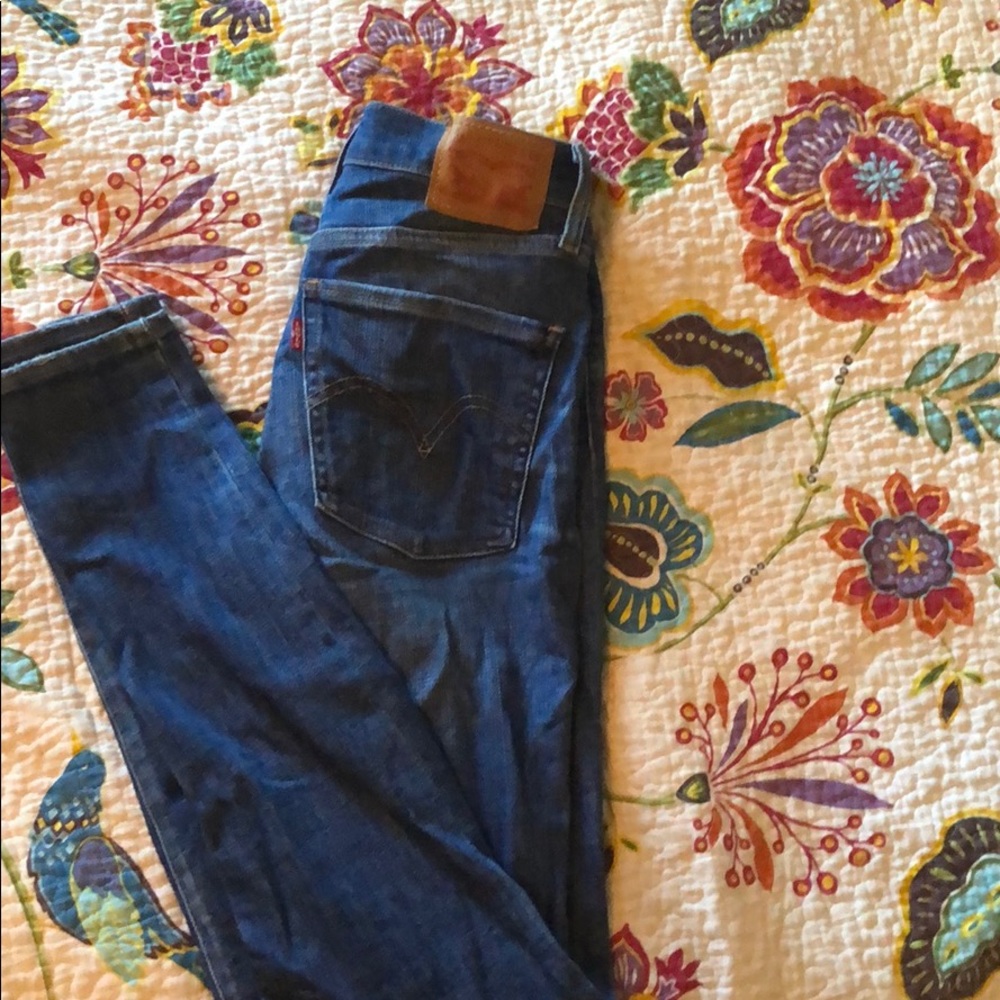 Levi’s mile high super skinny jeans